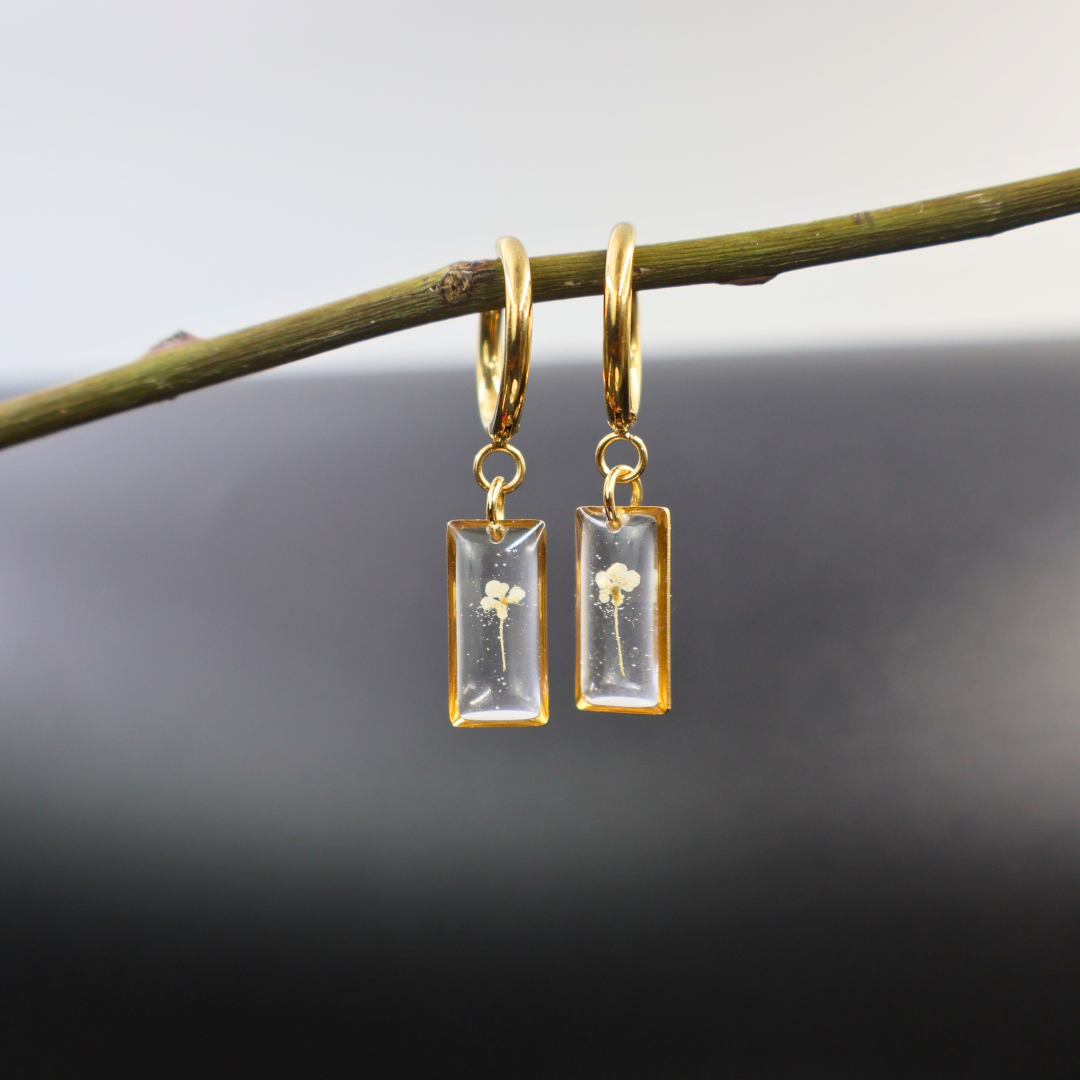 Tiny Lace Earring
