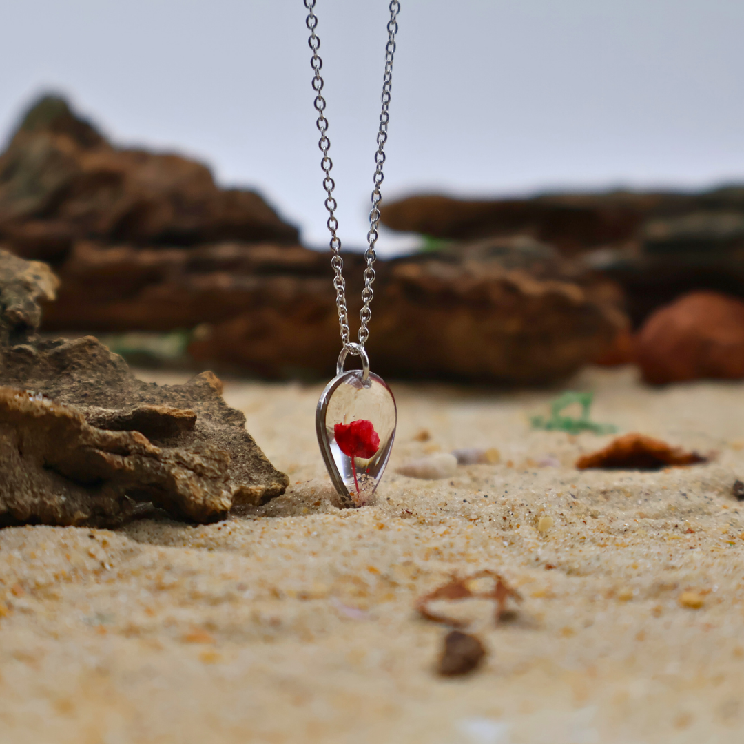 Water Drop Necklace ( 1 cm)