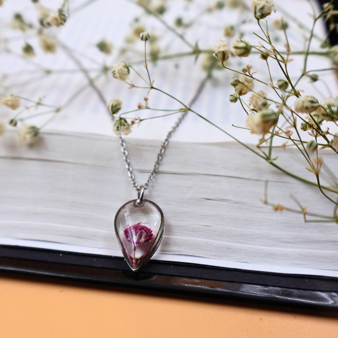 Water Drop Necklace ( 1 cm)