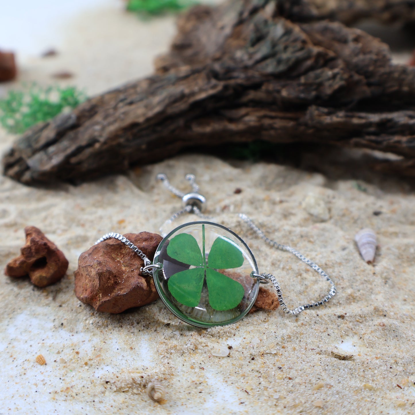 4 Clover Luck Leaf