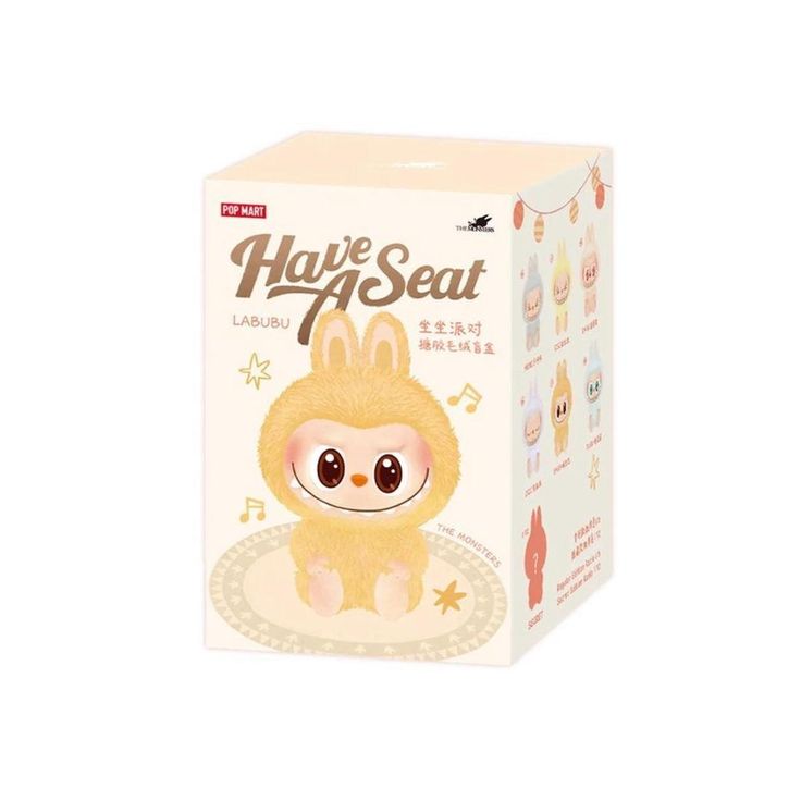 Pop Mart Labubu The Monsters Have a Seat Vinyl Sealed Blind Case