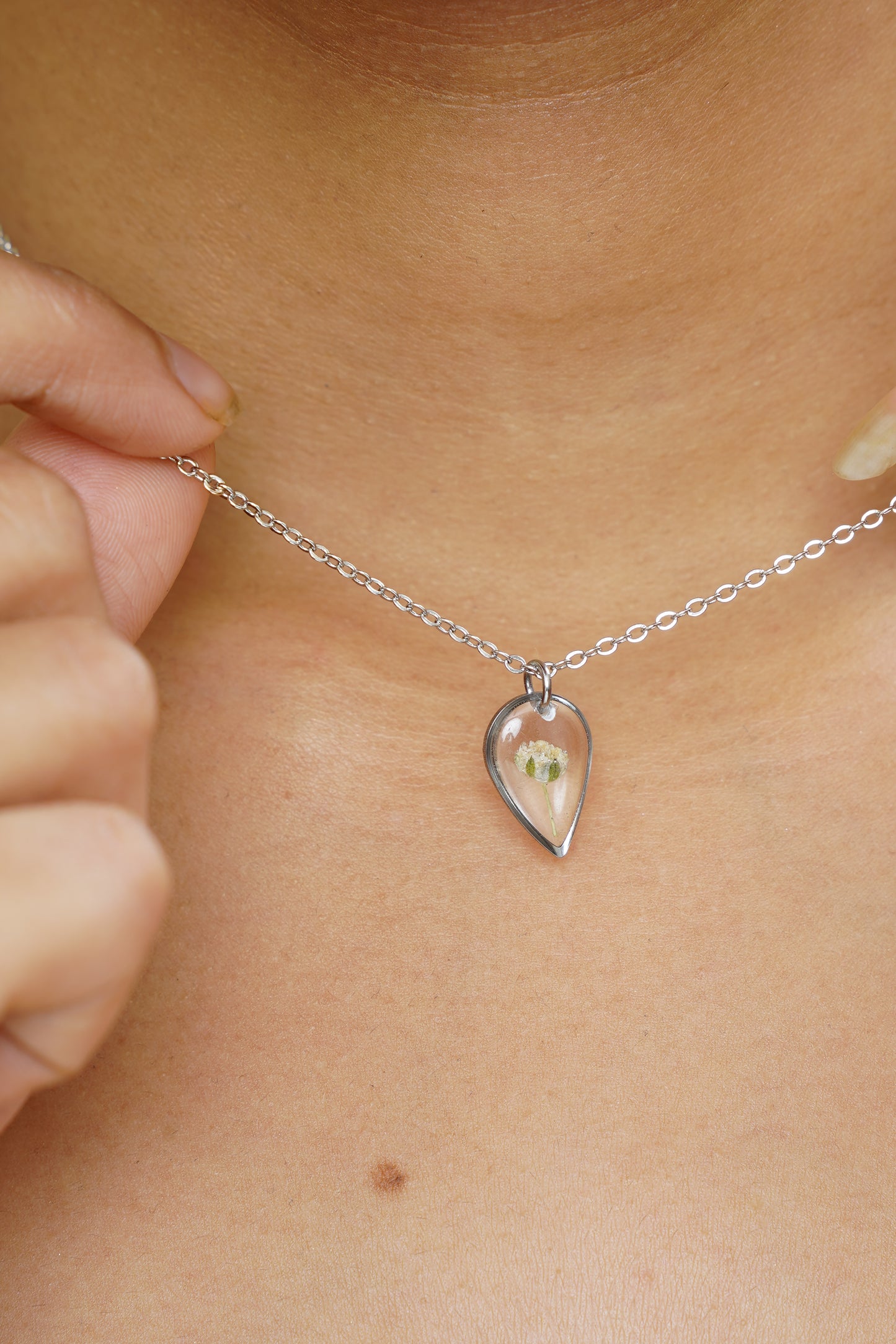Water Drop Necklace ( 1 cm)