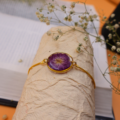 Tiny Chrysanthemum  Bracelet