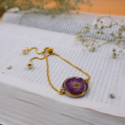 Tiny Chrysanthemum  Bracelet