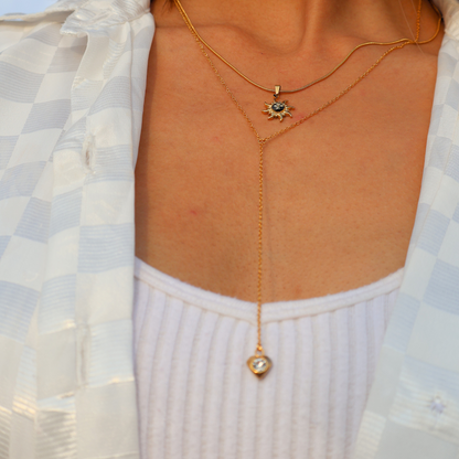 Drape on me Necklace (18K Gold Plated)