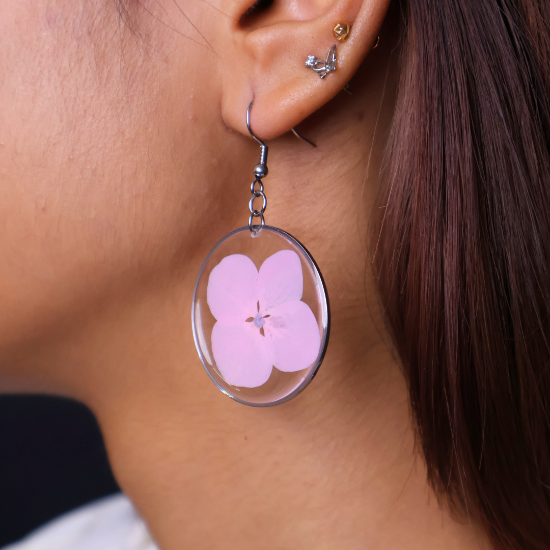 Pinky pink Earrings