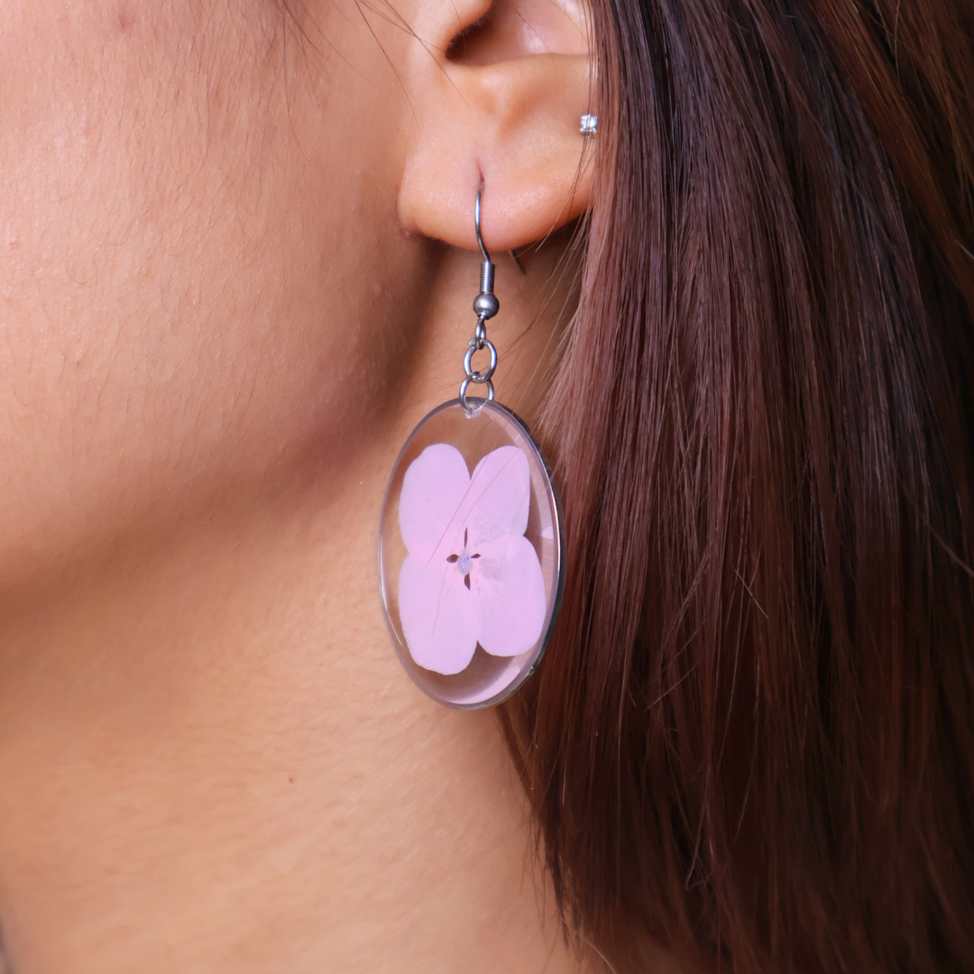 Pinky pink Earrings