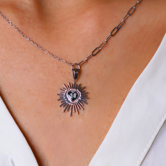 Silver Blossom Necklace