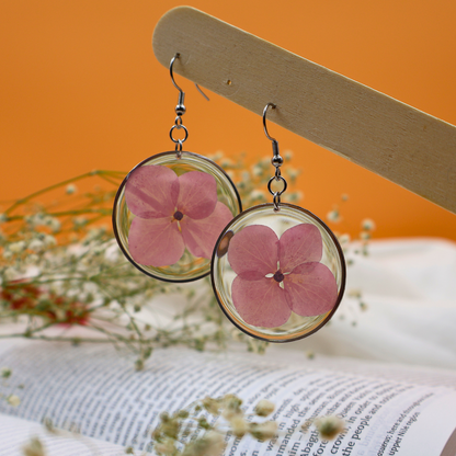 Pinky pink Earrings