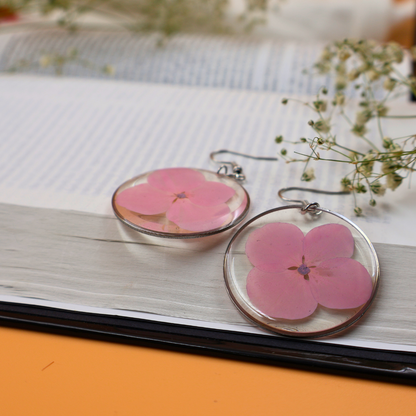 Pinky pink Earrings