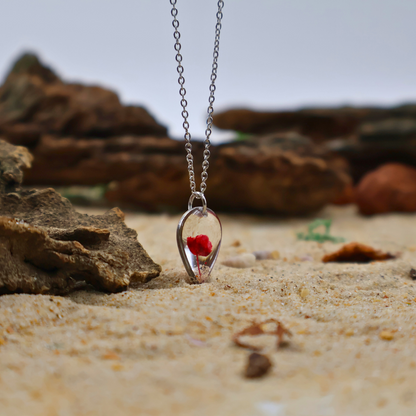 Water Drop Necklace  ( 1 cm)