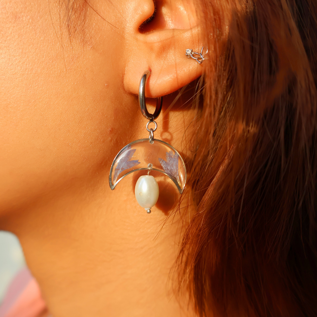 Corn Flower Earrings