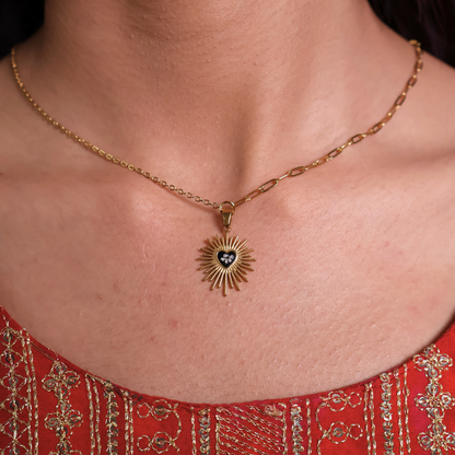 Golden Blossom Necklace (18K Gold Plated)