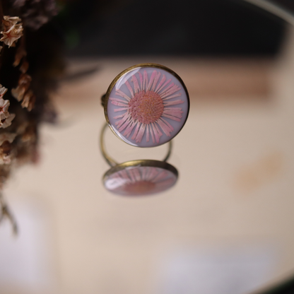 Aster bloom Rings