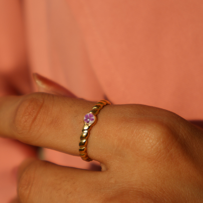 Romancer Chunky 18k Gold (purple)