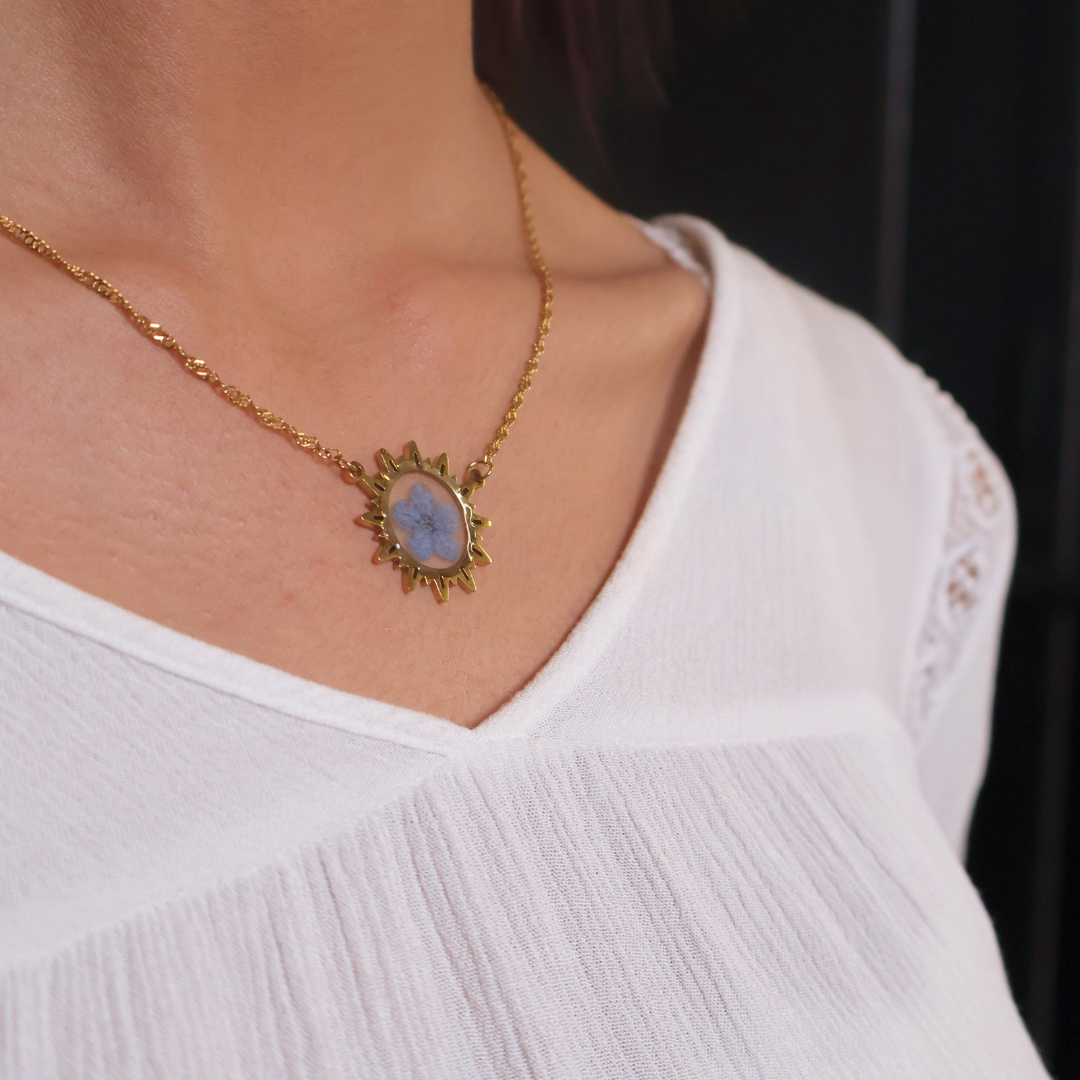 Sun Necklace (18K Gold Plated)