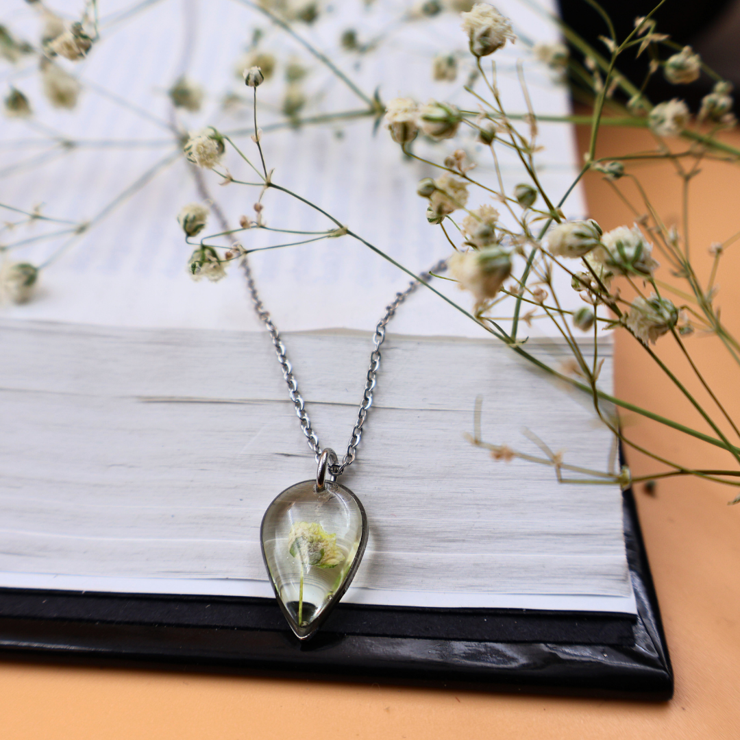 Water Drop Necklace  ( 1 cm)