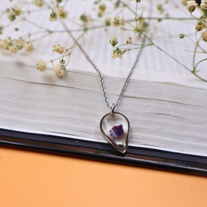 Water Drop Necklace  ( 1 cm)