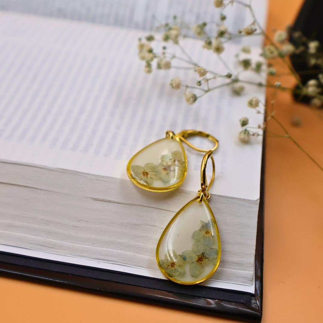 Lorelei Earrings (forget me not)