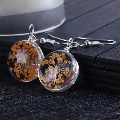 Carrot Garden Bloom Earrings