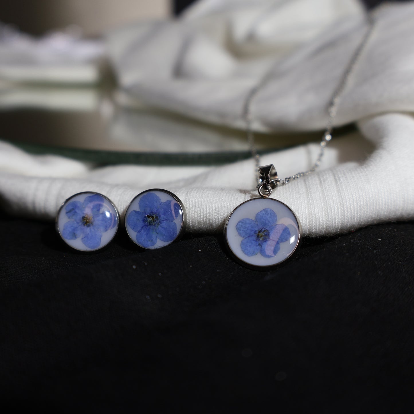 Forget me not - Jewellery set