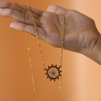 Sun Necklace (18K Gold Plated)