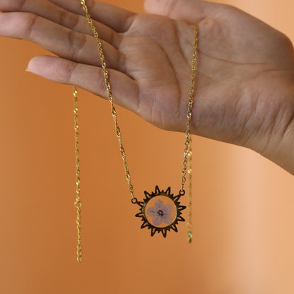 Sun Necklace (18K Gold Plated)