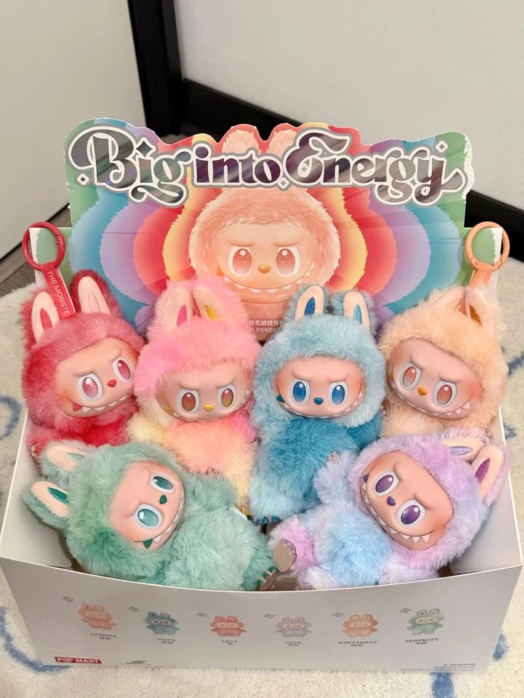Pop Mart Labubu The Monsters Big into Energy Series Vinyl Plush Pendant Blind Box