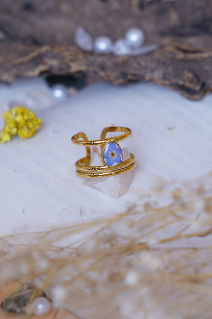 Forget me not Ring 18K